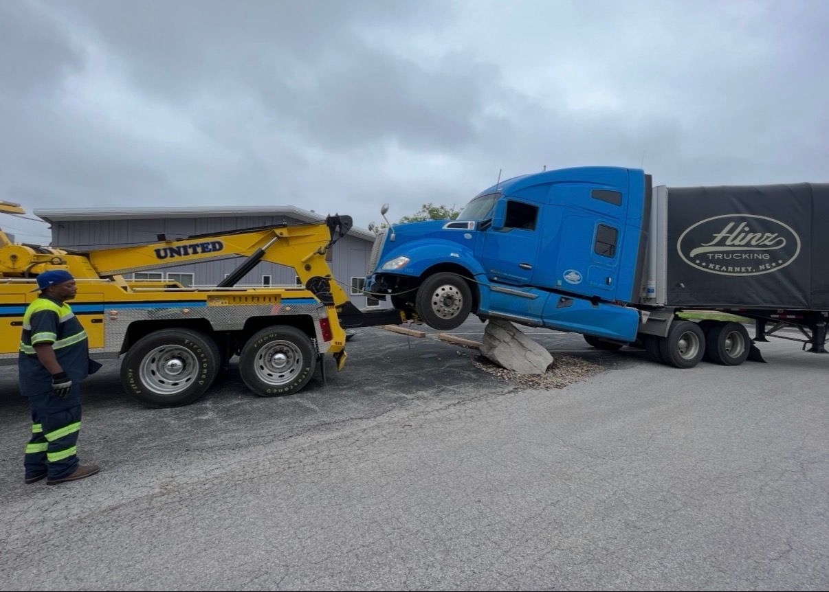 Semi truck recovery